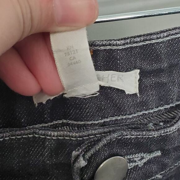 Eileen Fisher Petite Dark Gray Jeans 2P ~ Sustainable Versatile Streetwear - Picture 9 of 11